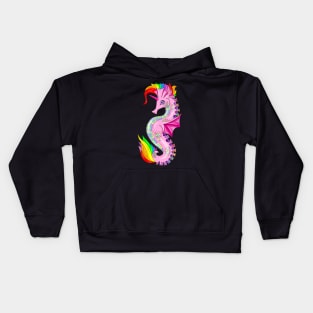 Unicorn Seahorse Kids Hoodie